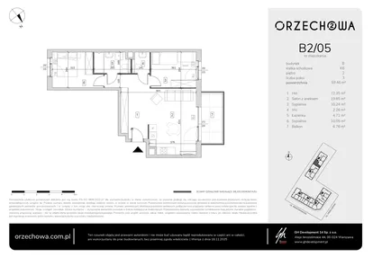 Mieszkanie w inwestycji: Orzechowa 2
