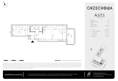 Mieszkanie w inwestycji: Orzechowa 2