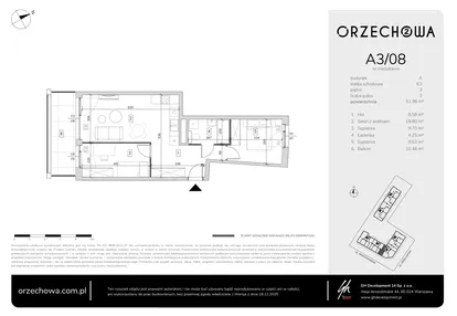 Mieszkanie w inwestycji: Orzechowa 2