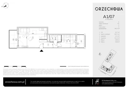 Mieszkanie w inwestycji: Orzechowa 2