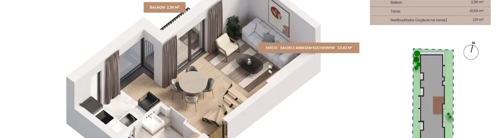 Mieszkanie w inwestycji: Apartamenty Częstochowska