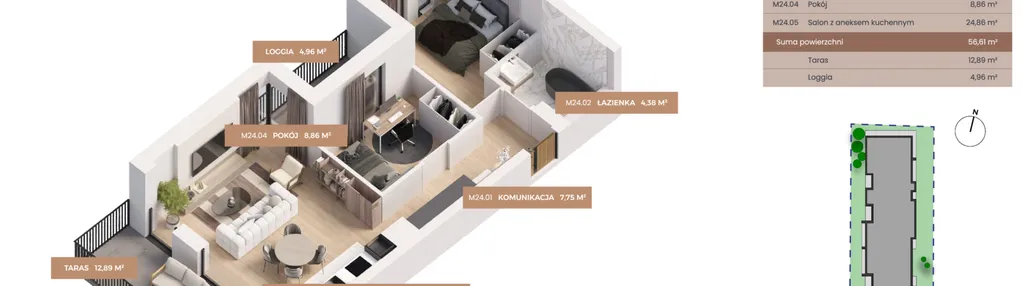 Mieszkanie w inwestycji: Apartamenty Częstochowska