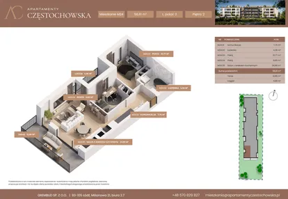 Mieszkanie w inwestycji: Apartamenty Częstochowska