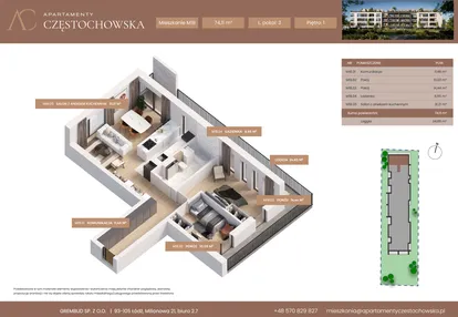 Mieszkanie w inwestycji: Apartamenty Częstochowska