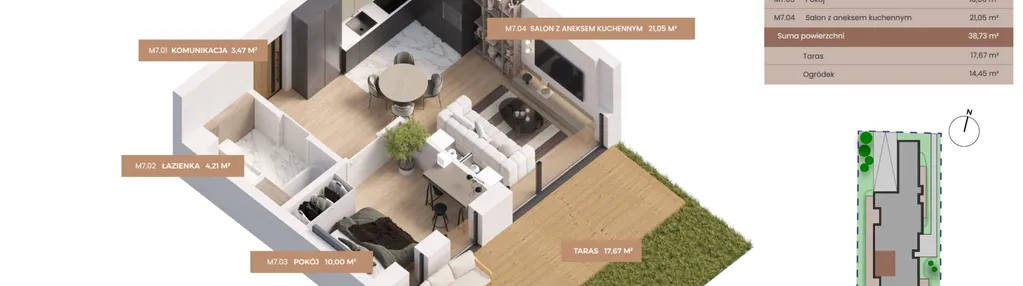 Mieszkanie w inwestycji: Apartamenty Częstochowska