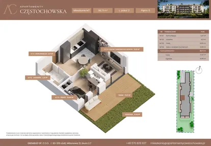 Mieszkanie w inwestycji: Apartamenty Częstochowska