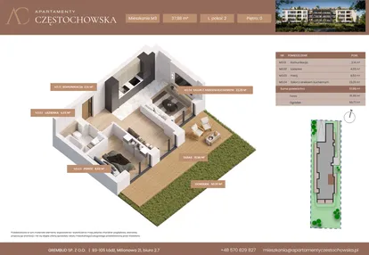 Mieszkanie w inwestycji: Apartamenty Częstochowska