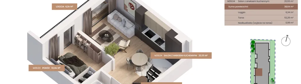 Mieszkanie w inwestycji: Apartamenty Częstochowska