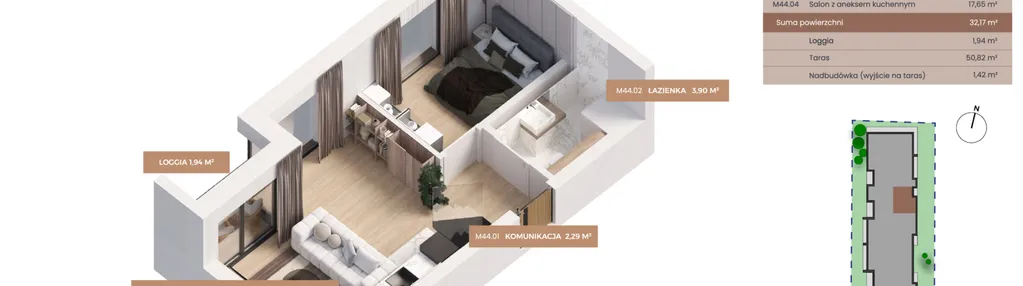 Mieszkanie w inwestycji: Apartamenty Częstochowska