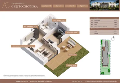 Mieszkanie w inwestycji: Apartamenty Częstochowska