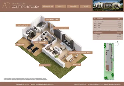 Mieszkanie w inwestycji: Apartamenty Częstochowska