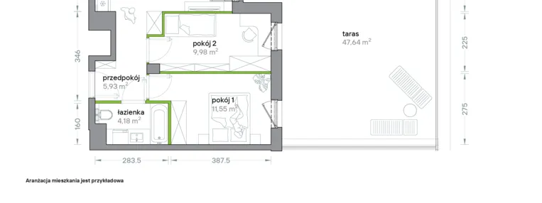Mieszkanie w inwestycji: Podhalańska Vita