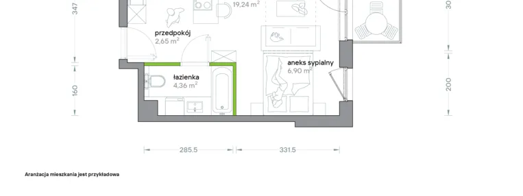 Mieszkanie w inwestycji: Podhalańska Vita