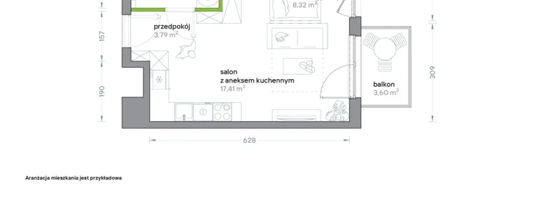 Mieszkanie w inwestycji: Podhalańska Vita