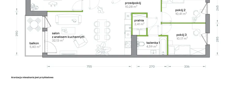 Mieszkanie w inwestycji: Podhalańska Vita