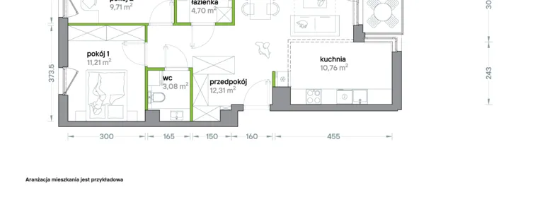Mieszkanie w inwestycji: Podhalańska Vita