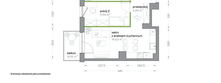 Mieszkanie w inwestycji: Podhalańska Vita