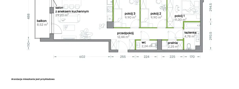 Mieszkanie w inwestycji: Podhalańska Vita