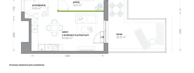Mieszkanie w inwestycji: Podhalańska Vita
