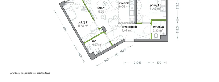 Mieszkanie w inwestycji: Podhalańska Vita