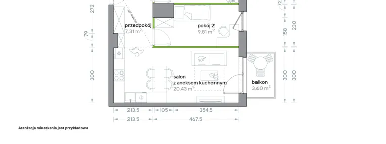 Mieszkanie w inwestycji: Podhalańska Vita