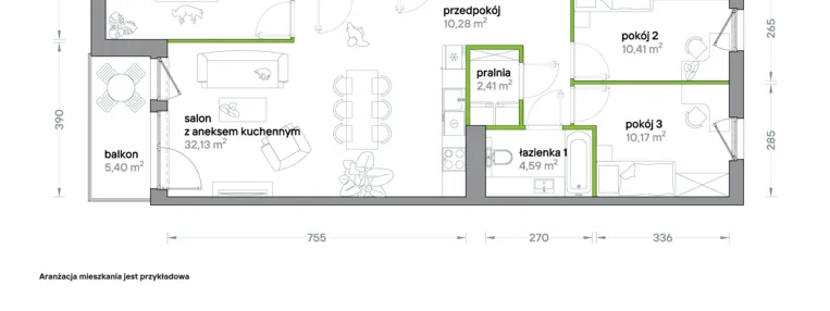 Mieszkanie w inwestycji: Podhalańska Vita