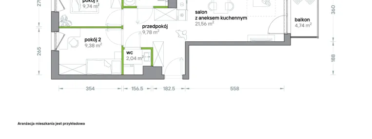 Mieszkanie w inwestycji: Podhalańska Vita
