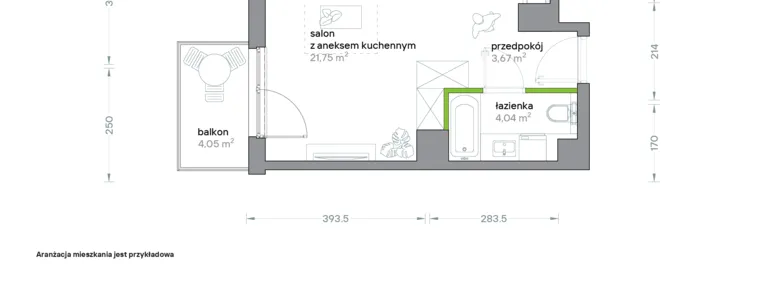 Mieszkanie w inwestycji: Podhalańska Vita