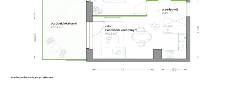 Mieszkanie w inwestycji: Podhalańska Vita