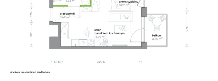 Mieszkanie w inwestycji: Podhalańska Vita