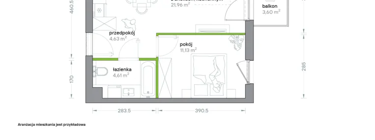 Mieszkanie w inwestycji: Podhalańska Vita