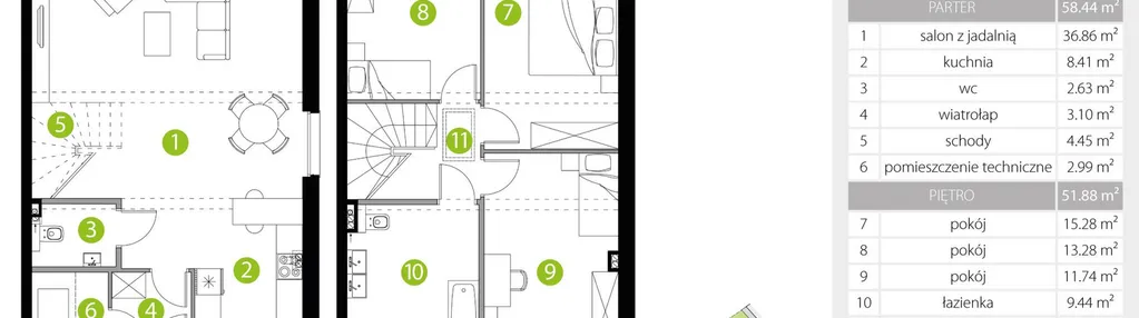 Mieszkanie w inwestycji: Lisowice Park etap 2+