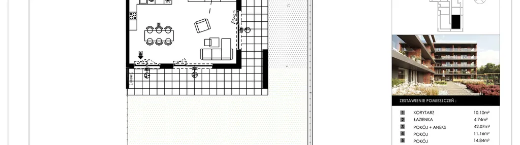 Mieszkanie w inwestycji: Kazimierza Wielkiego 42A etap II