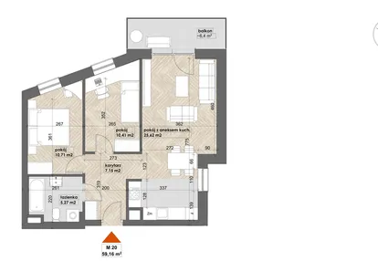 Mieszkanie w inwestycji: Apartamenty Śródmieście