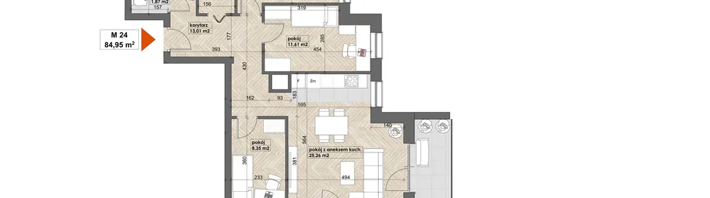 Mieszkanie w inwestycji: Apartamenty Śródmieście