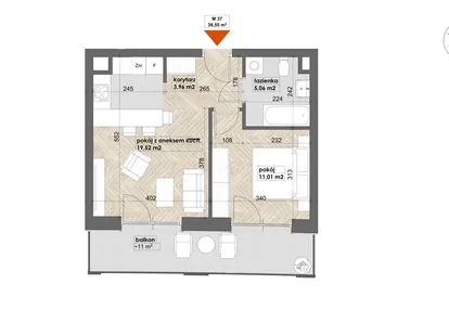 Mieszkanie w inwestycji: Apartamenty Śródmieście