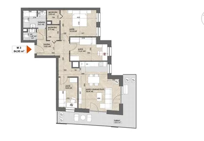 Mieszkanie w inwestycji: Apartamenty Śródmieście