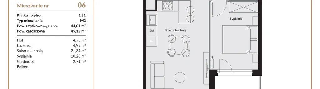 Mieszkanie w inwestycji: QUADRA