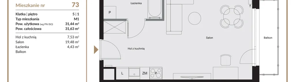 Mieszkanie w inwestycji: QUADRA