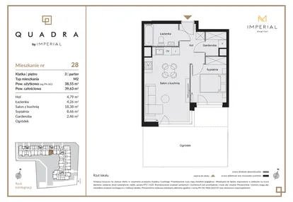 Mieszkanie w inwestycji: QUADRA