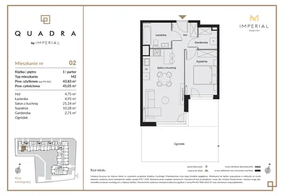 Mieszkanie w inwestycji: QUADRA