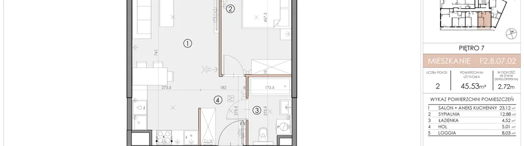Mieszkanie w inwestycji: Bukowińska Mokotów etap 2