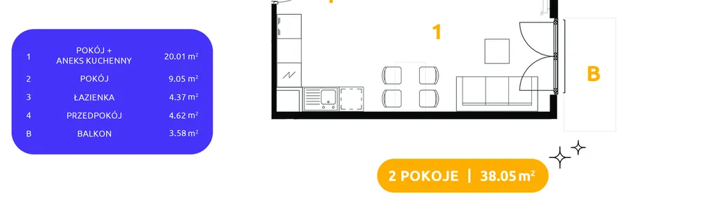 Mieszkanie w inwestycji: Osiedle Ozon etap VIII