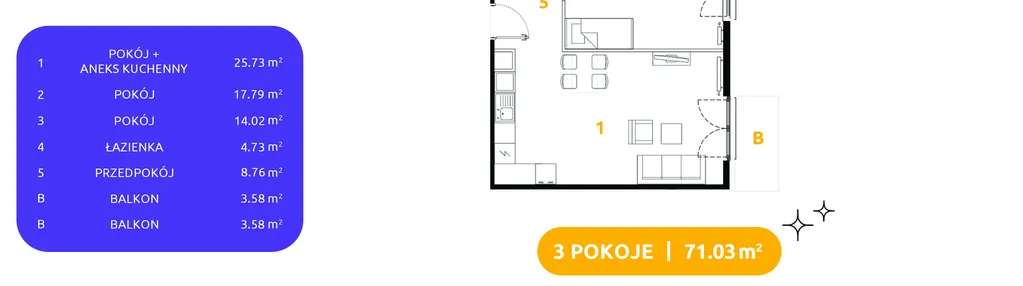 Mieszkanie w inwestycji: Osiedle Ozon etap VIII