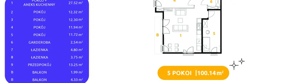 Mieszkanie w inwestycji: Osiedle Ozon etap VIII