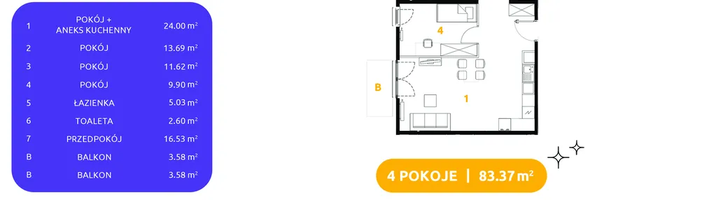 Mieszkanie w inwestycji: Osiedle Ozon etap VIII