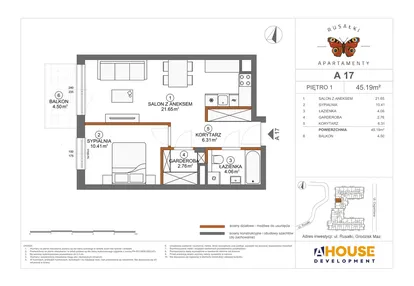 Mieszkanie w inwestycji: Apartamenty Rusałki