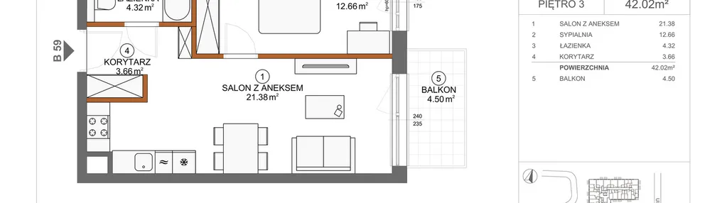 Mieszkanie w inwestycji: Apartamenty Rusałki