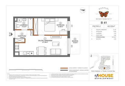 Mieszkanie w inwestycji: Apartamenty Rusałki