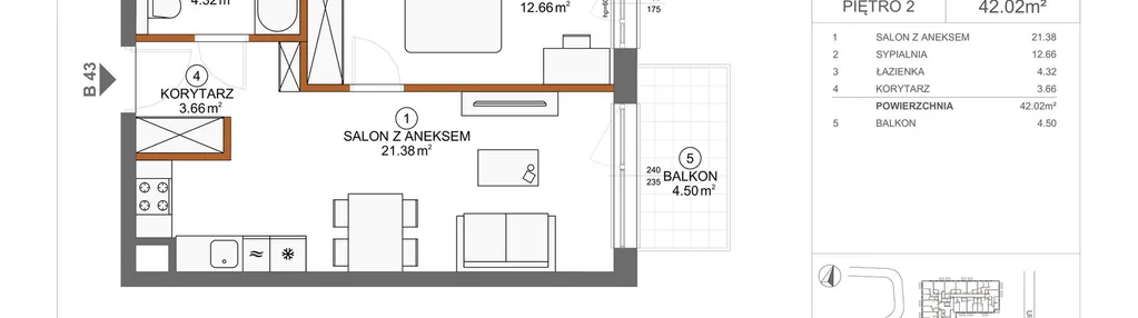 Mieszkanie w inwestycji: Apartamenty Rusałki